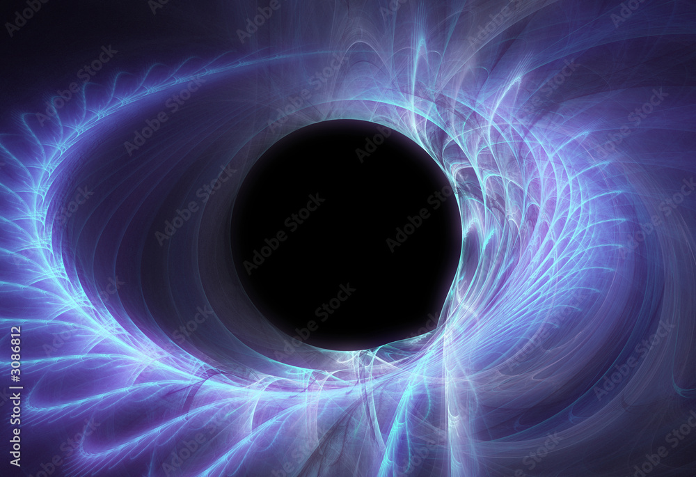 black space hole
