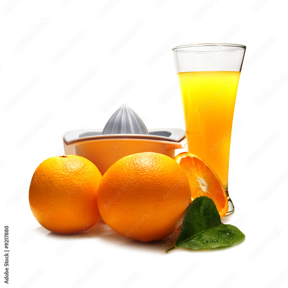 白色分离橙汁