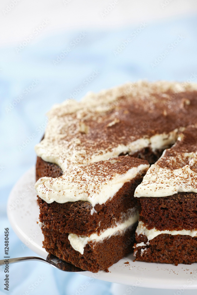 白奶油巧克力蛋糕