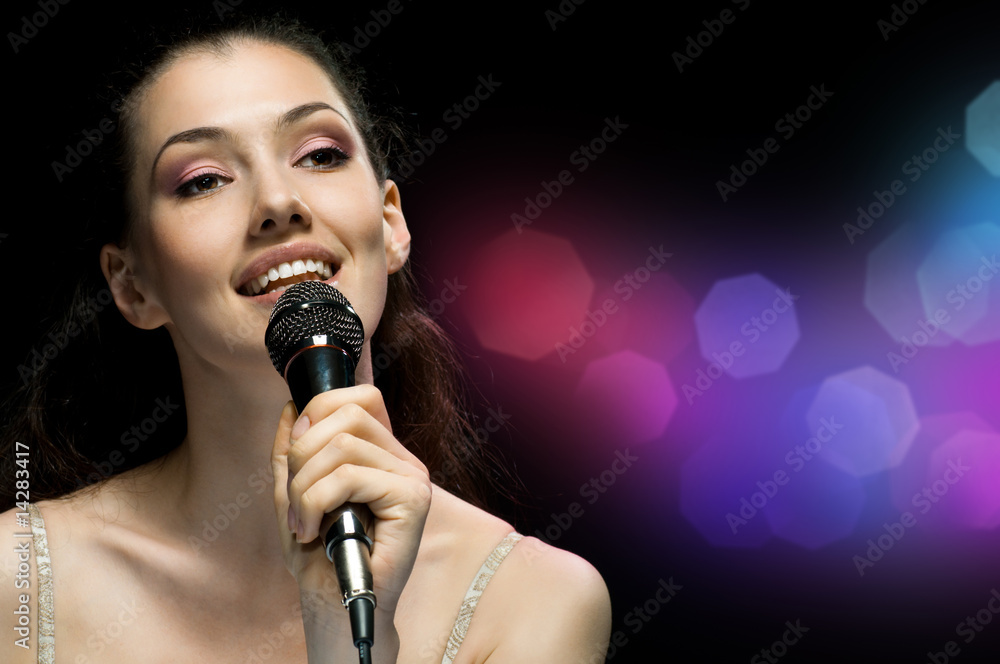 singing girl