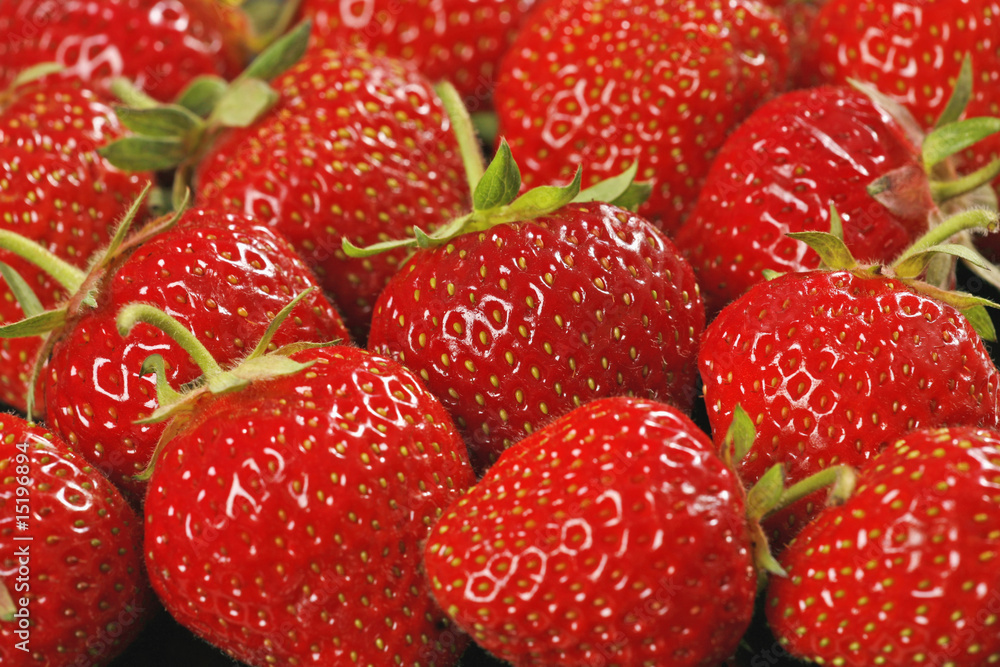 fresh strawberries