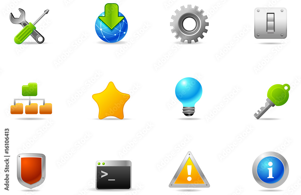 Philos icons - set 3 | Utility and Setting