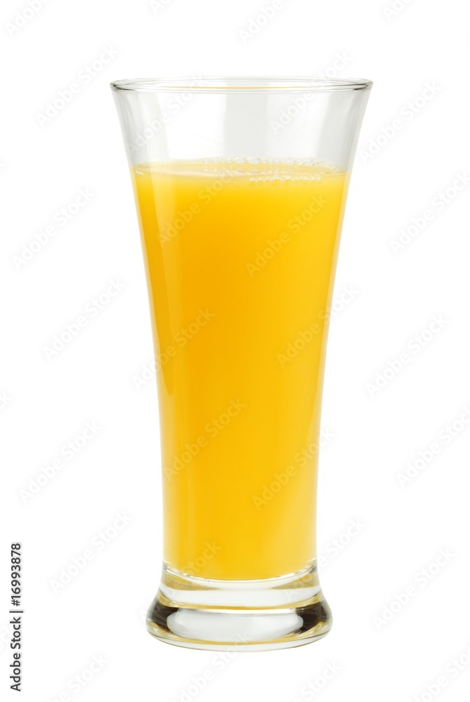 杯中橙汁
