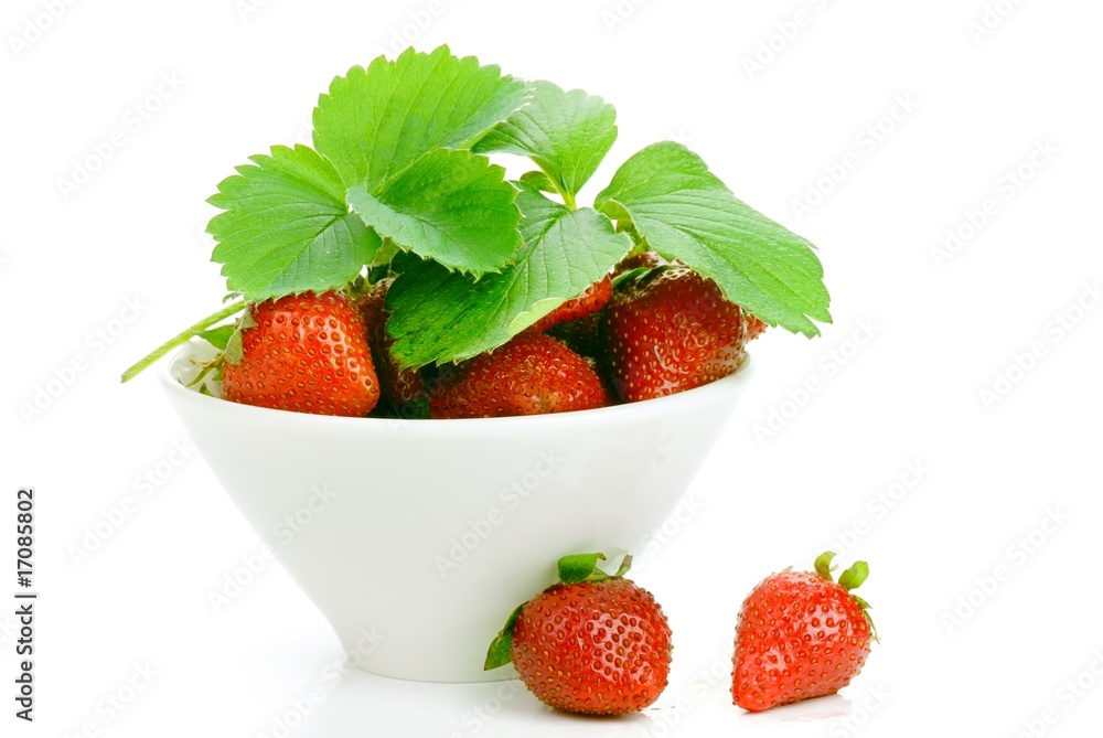 白碗草莓