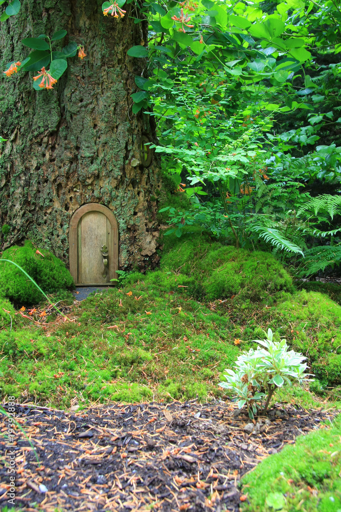 Fairy tale house, also available in horizontal.