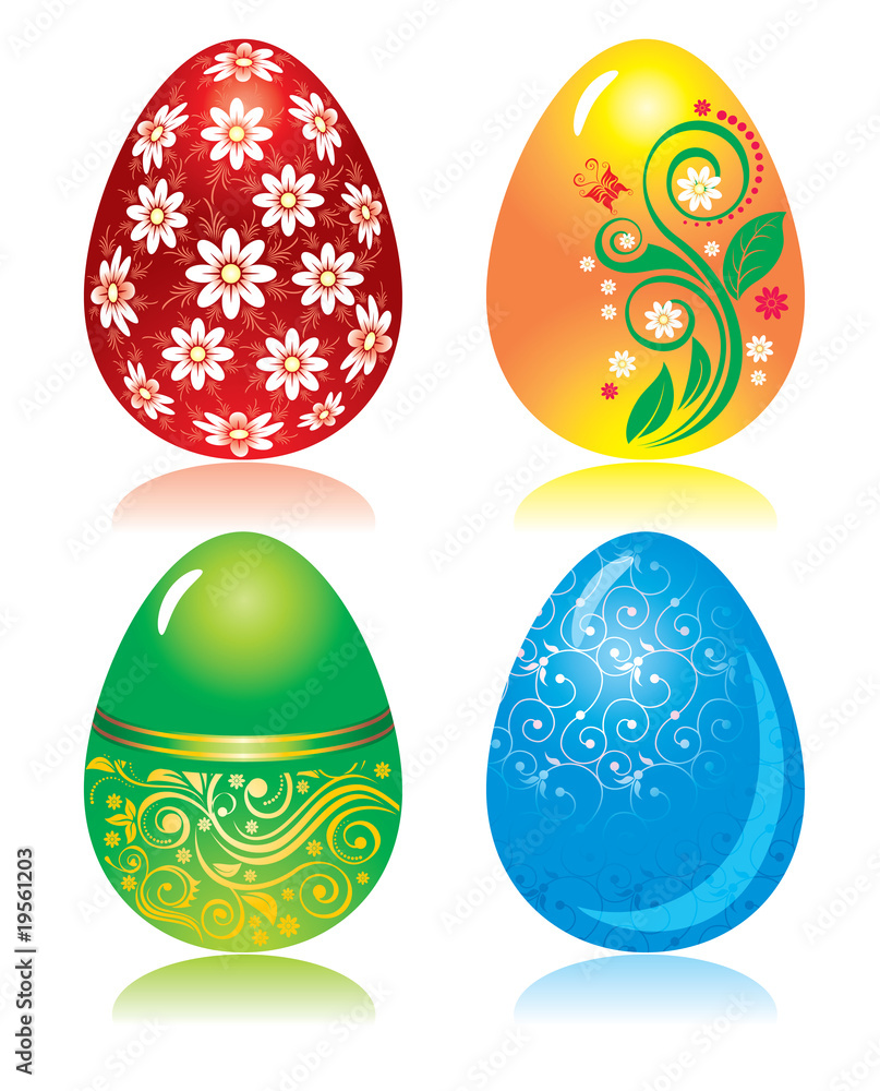 一套华丽的复活节彩蛋