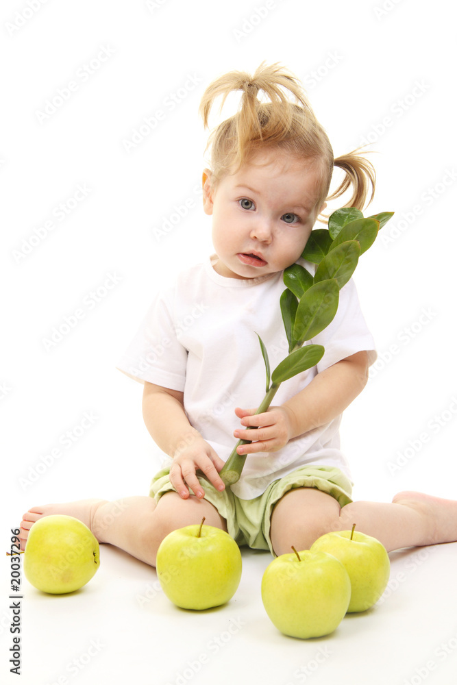 绿苹果女婴