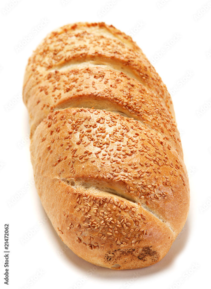 芝麻白面包
