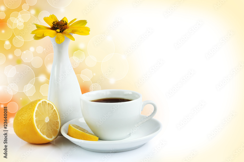 一杯柠檬茶