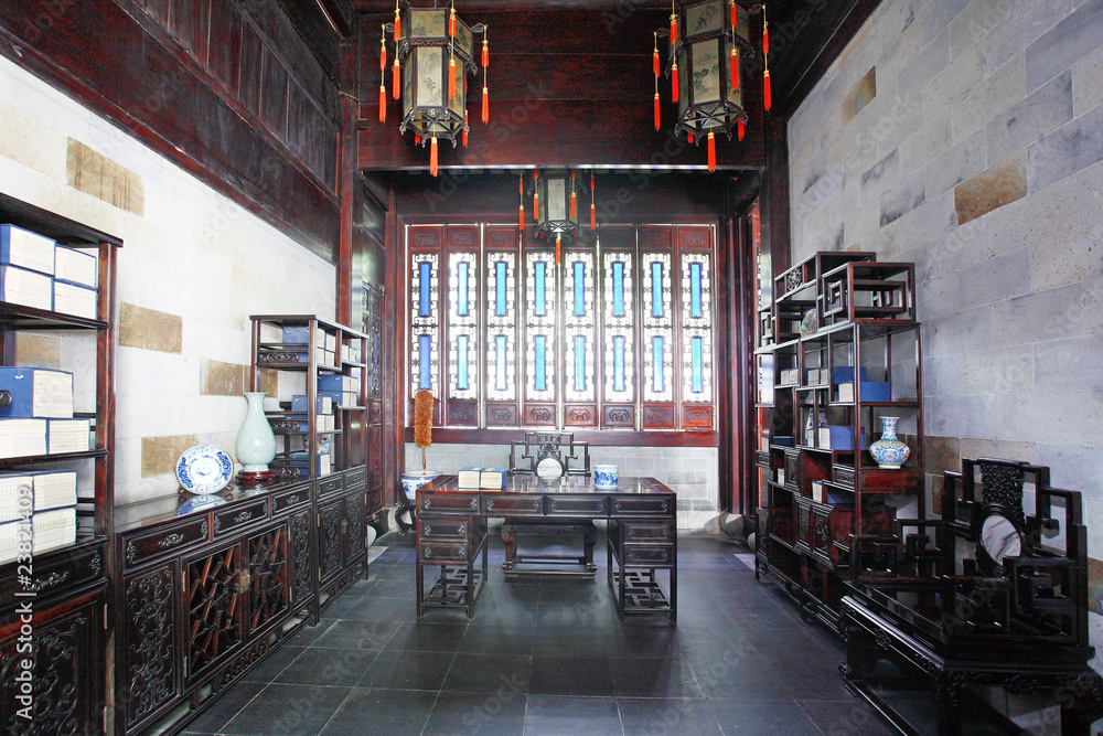 中国古典建筑的客厅