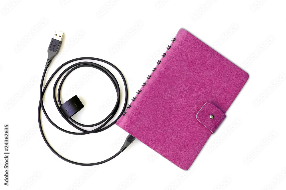 笔记本电脑和usb电缆