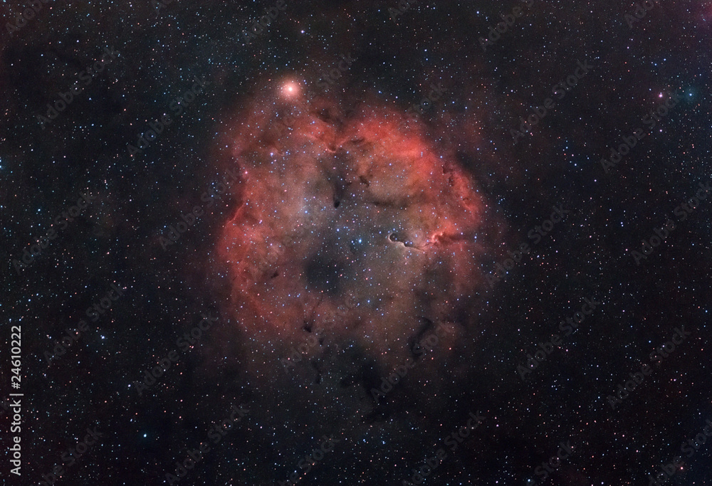 氢星云IC-1396。木仙座红超巨星。
