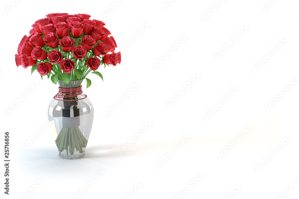 Rosen in der Vase