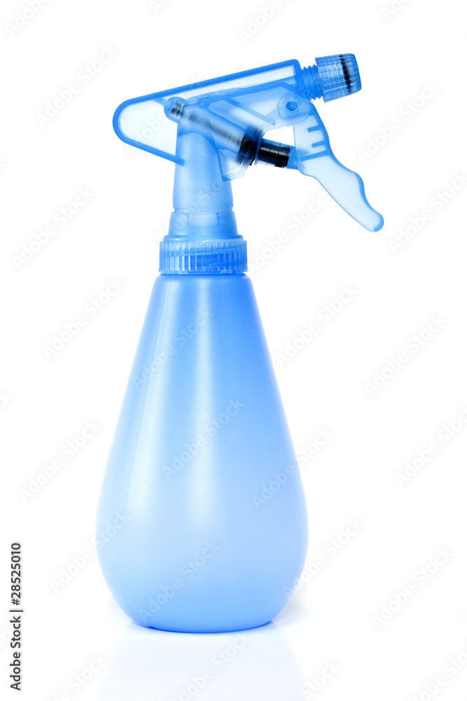 蓝色喷雾瓶