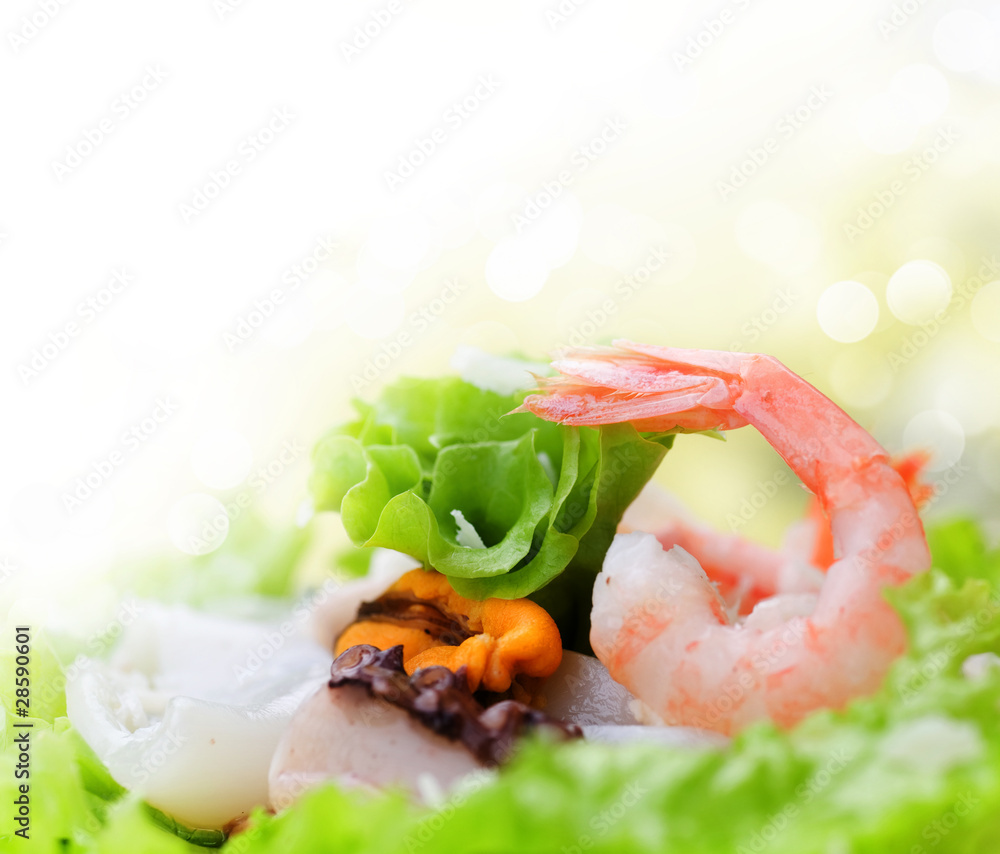 Healthy Seafood Salad
