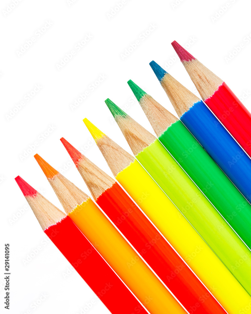 多色铅笔
