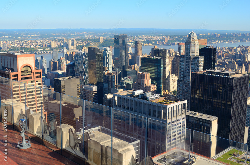 纽约市鸟瞰图