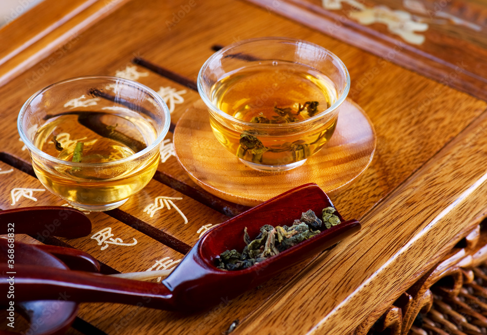 中国茶。传统仪式
