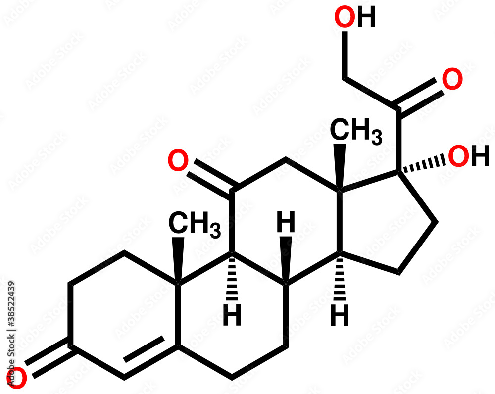 皮质醇结构配方