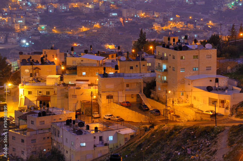 以色列耶路撒冷的阿拉伯村庄