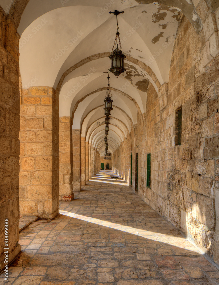 耶路撒冷圣殿山上的拱门