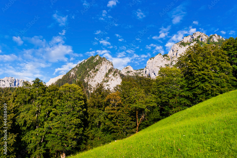 德国巴伐利亚州Berchtesgadener地区的美丽景观