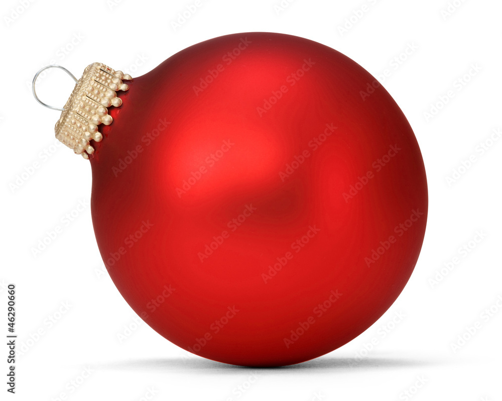 红色圣诞球