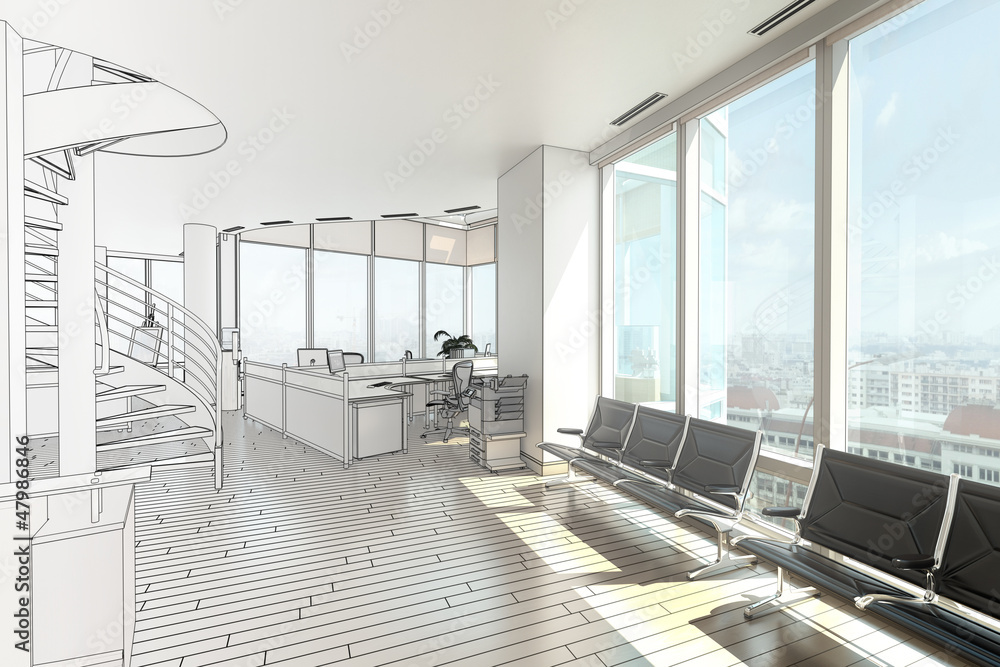 Penthouse Office I (drawing)