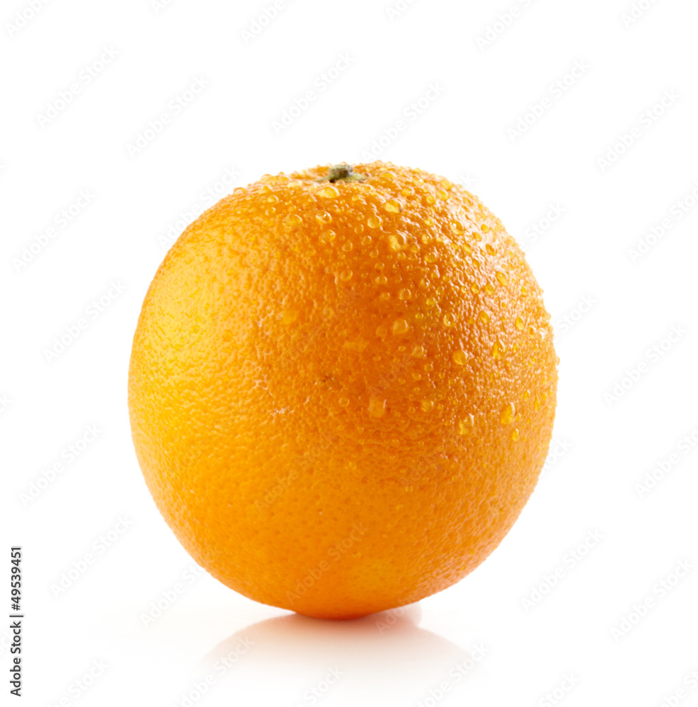 新鲜湿橙