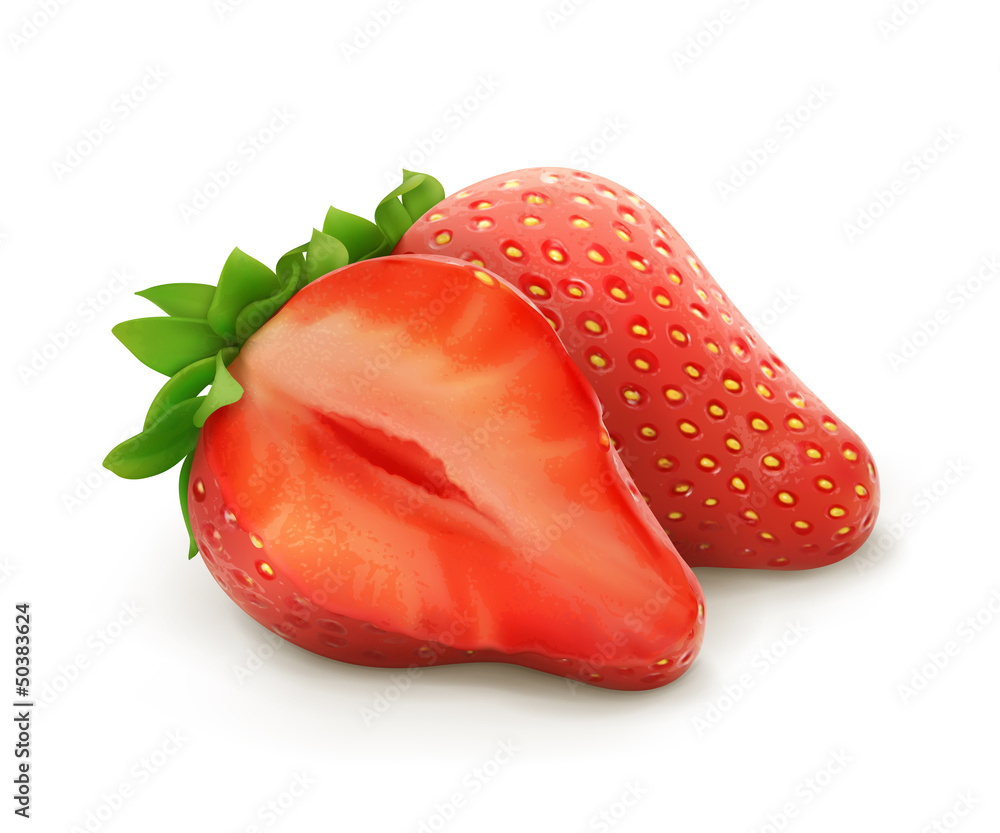 Strawberry, illustration