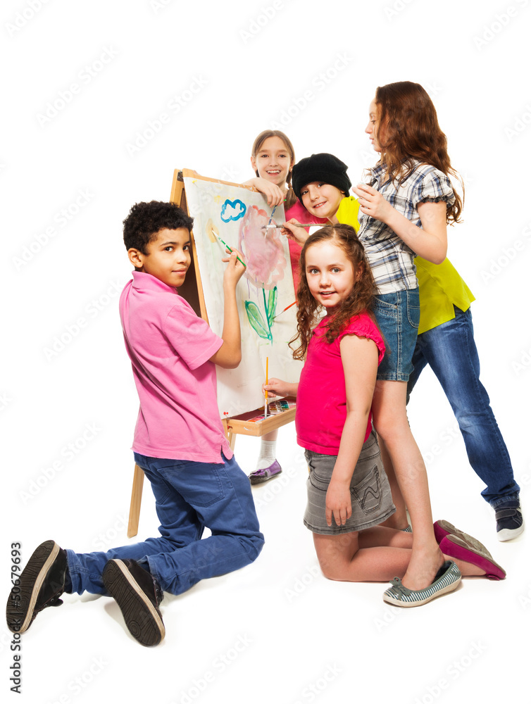 多元化儿童绘画