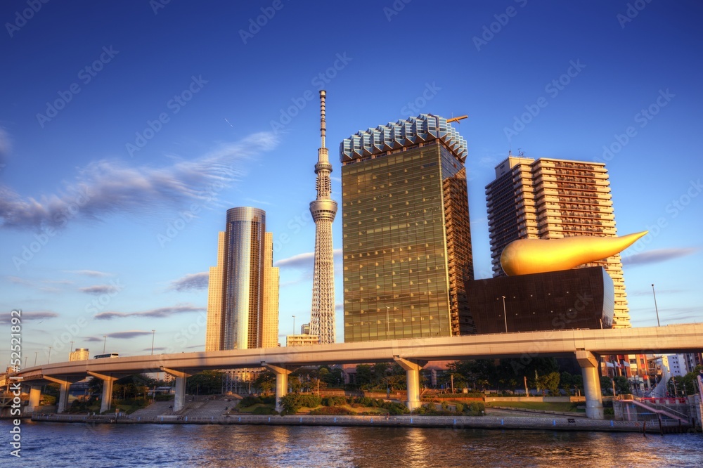 Tokyo at Sumida River