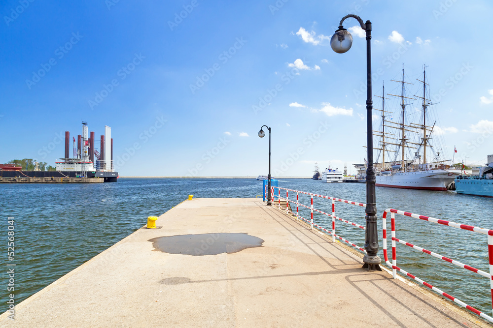 波兰格丁尼亚波罗的海码头