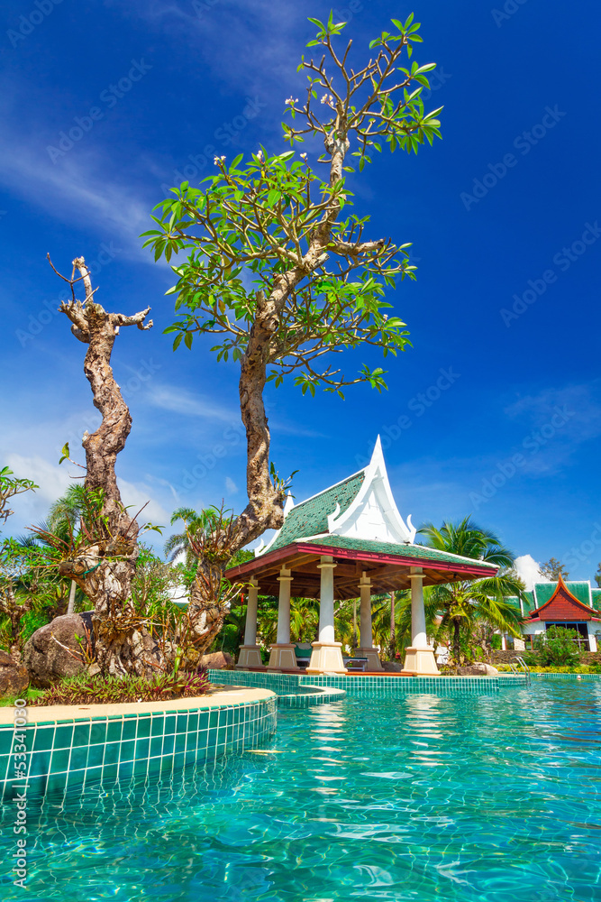 Tropical holidays scenery of Thailand