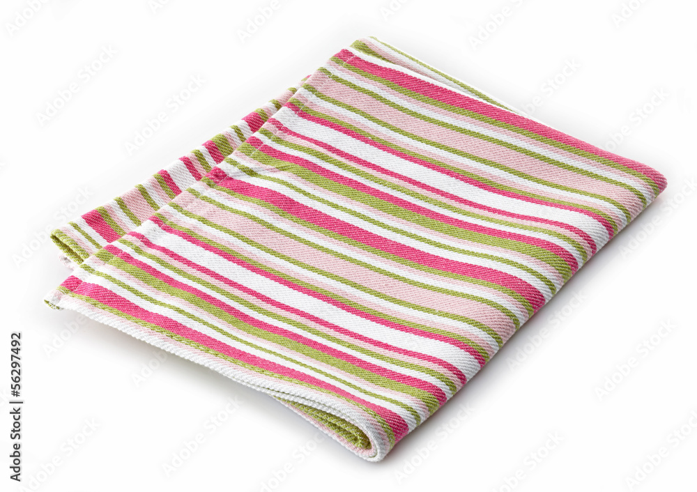 条纹棉餐巾