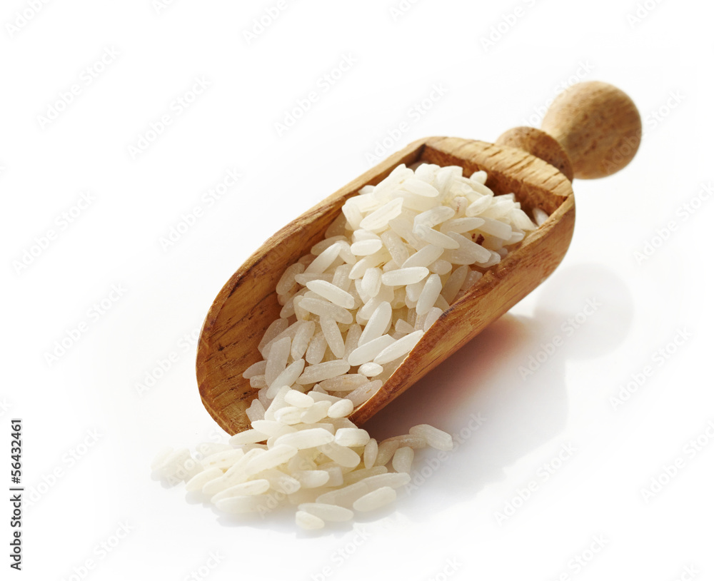 白米饭木勺