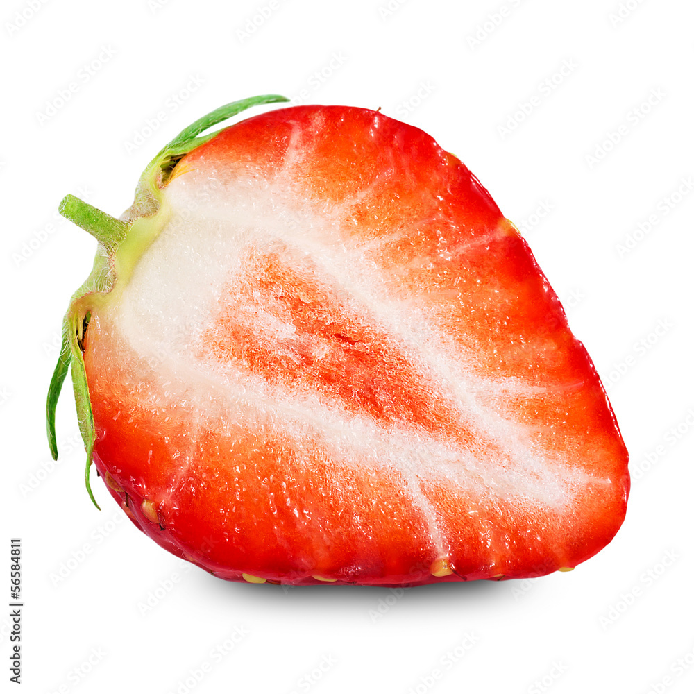 一半草莓