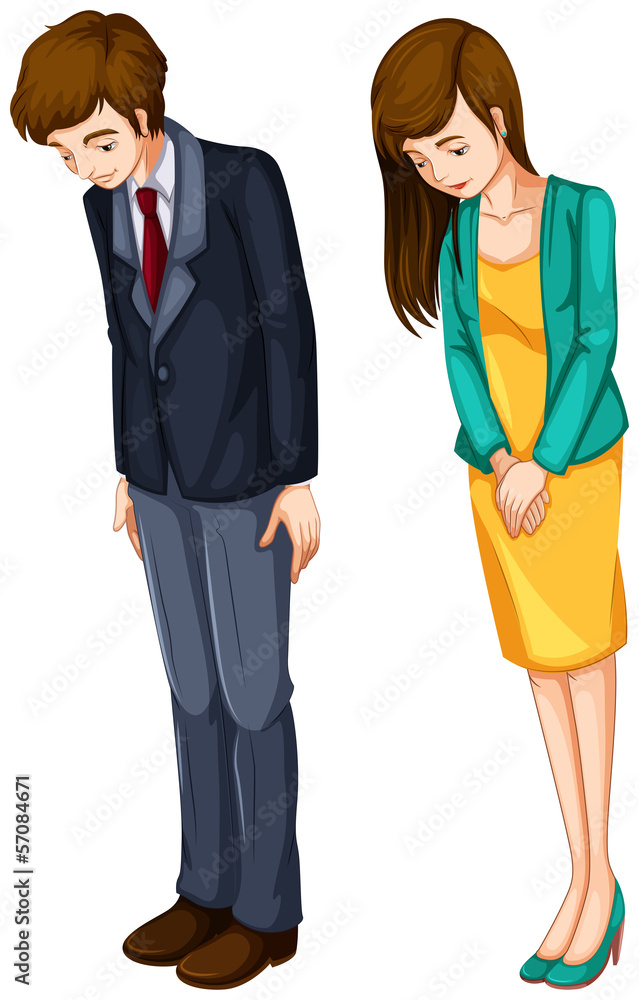一个女孩和一个男孩穿着正式的衣服