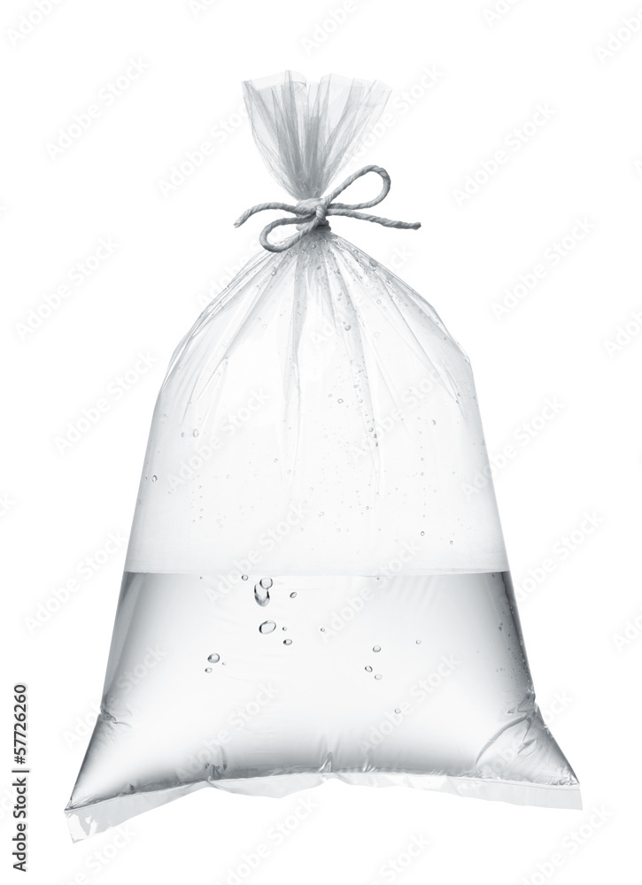 塑料袋中的水