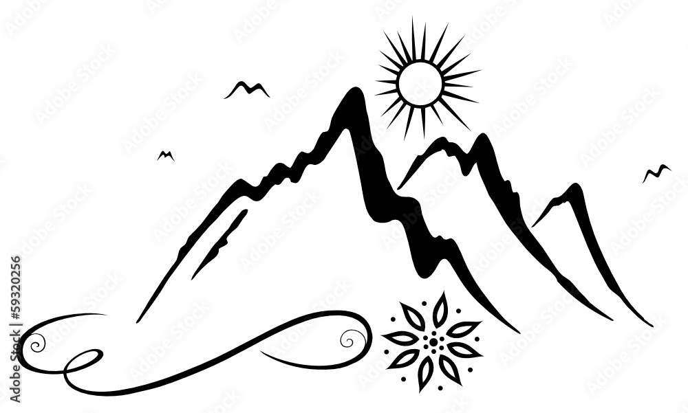 Der Berg ruft! Wandern, Berg, Bergsteigen, Klettern.