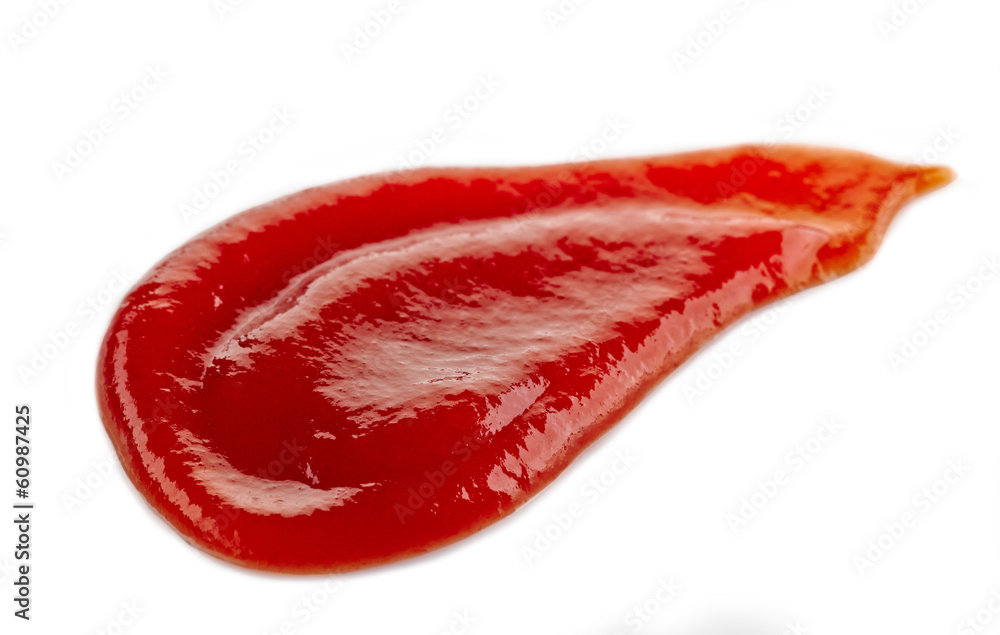 红色番茄酱