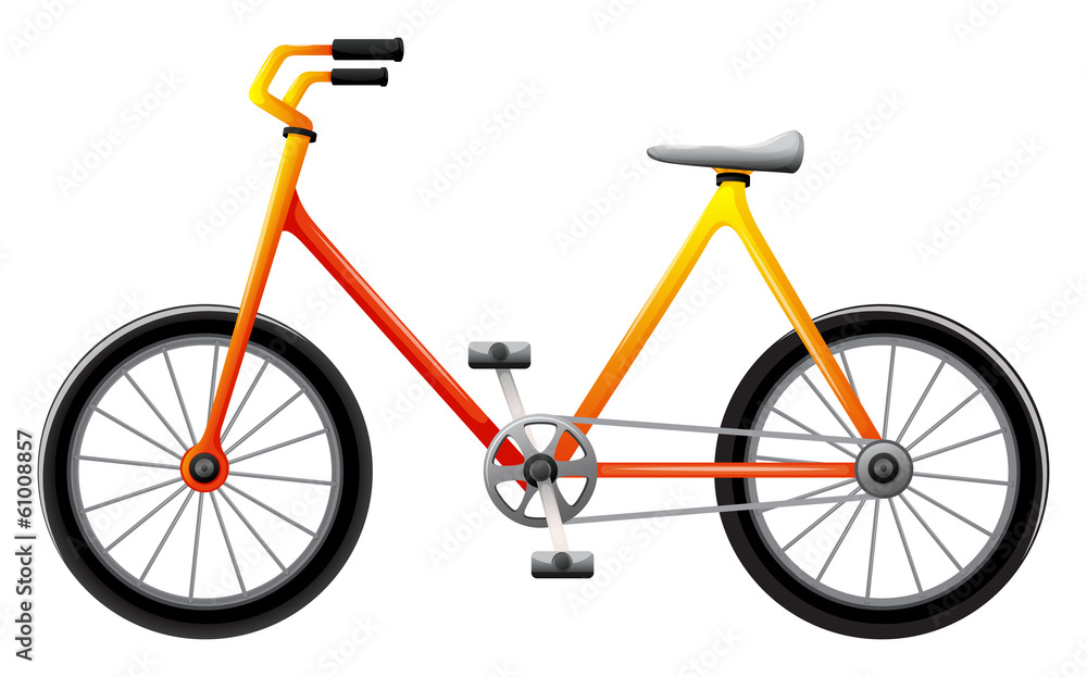 一辆自行车