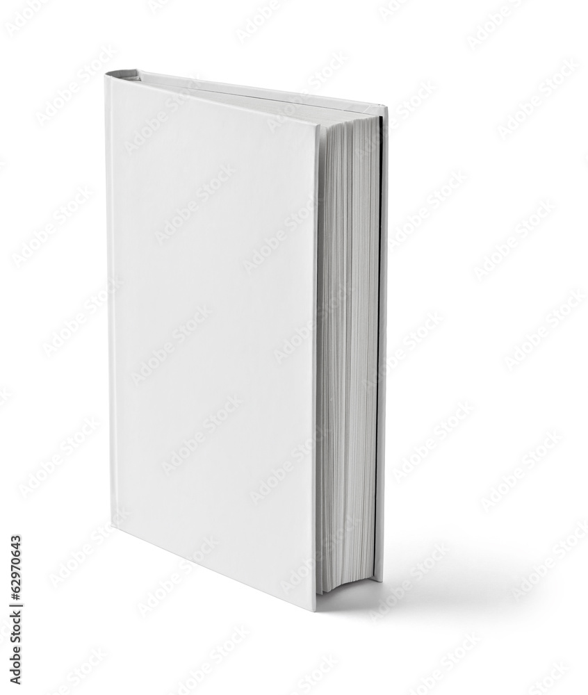 书本笔记本课本白色空白纸模板