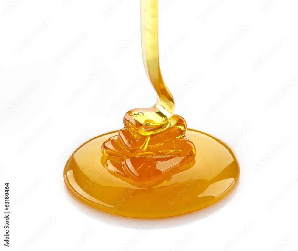 pouring honey