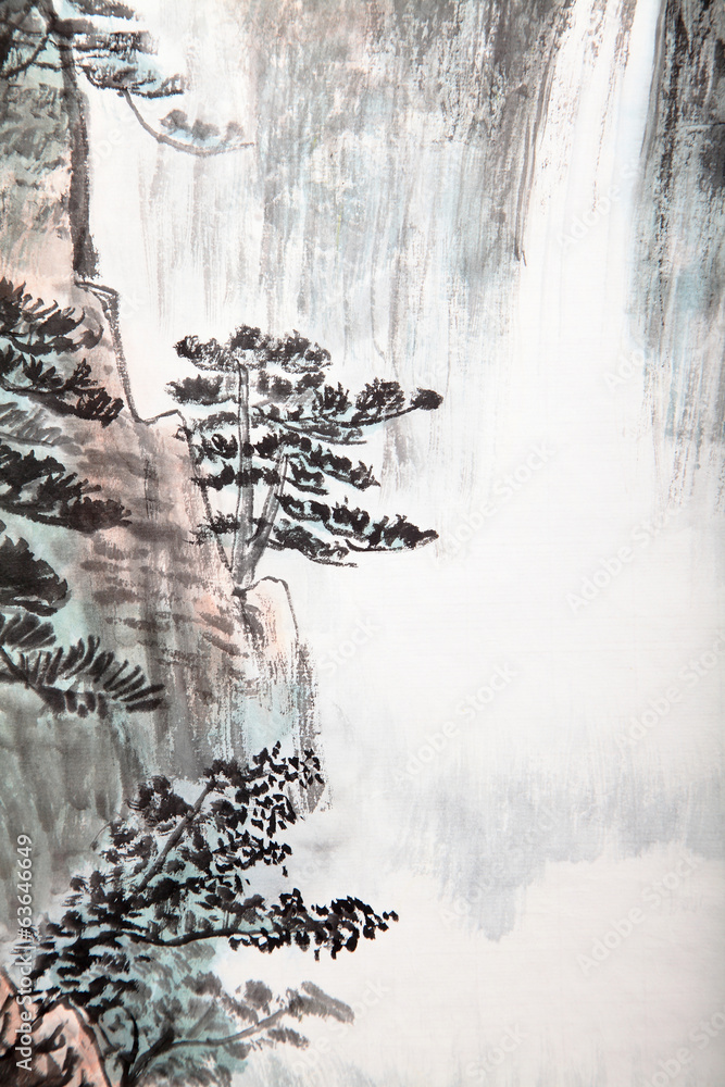 中国画，山水
