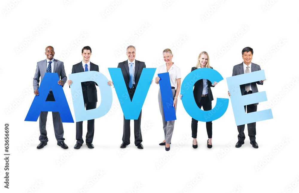 Business People Holding the Advice