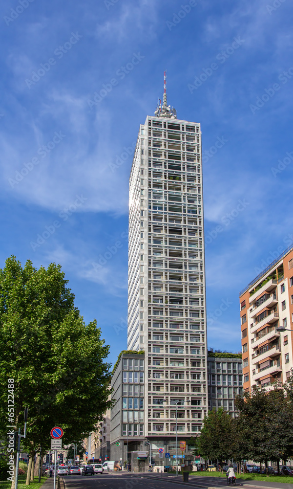 意大利米兰的摩天大楼Torre Breda