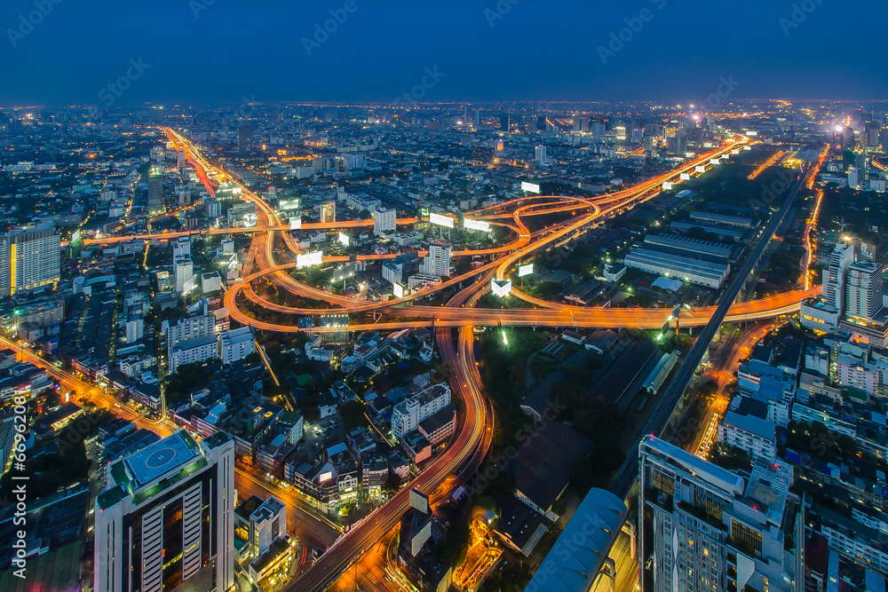 曼谷高速公路和高速公路
