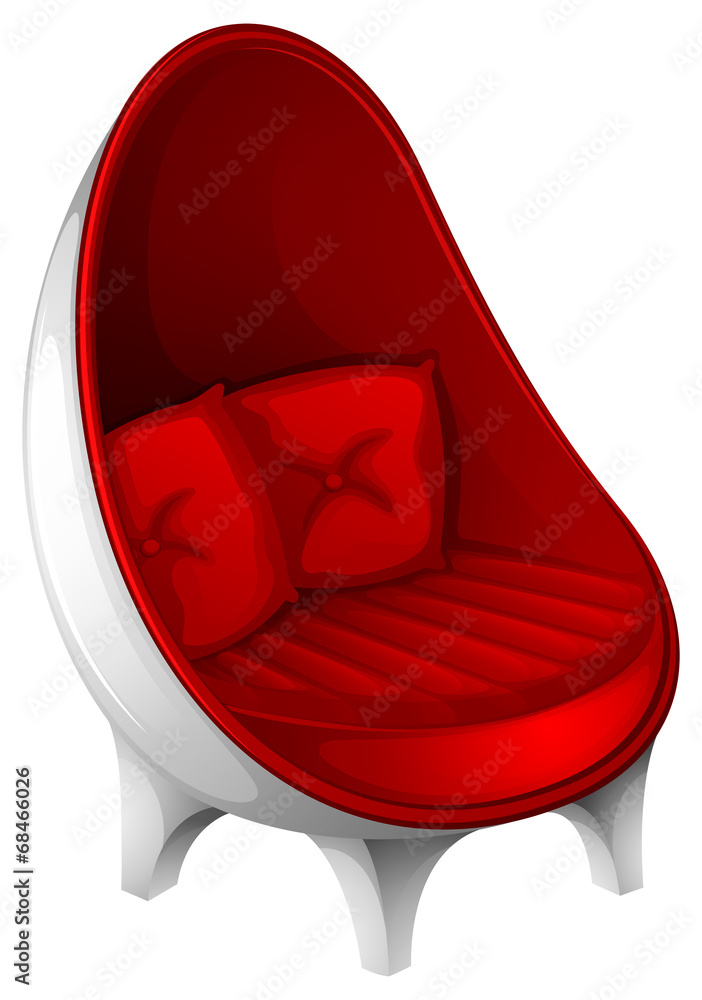 红色家具