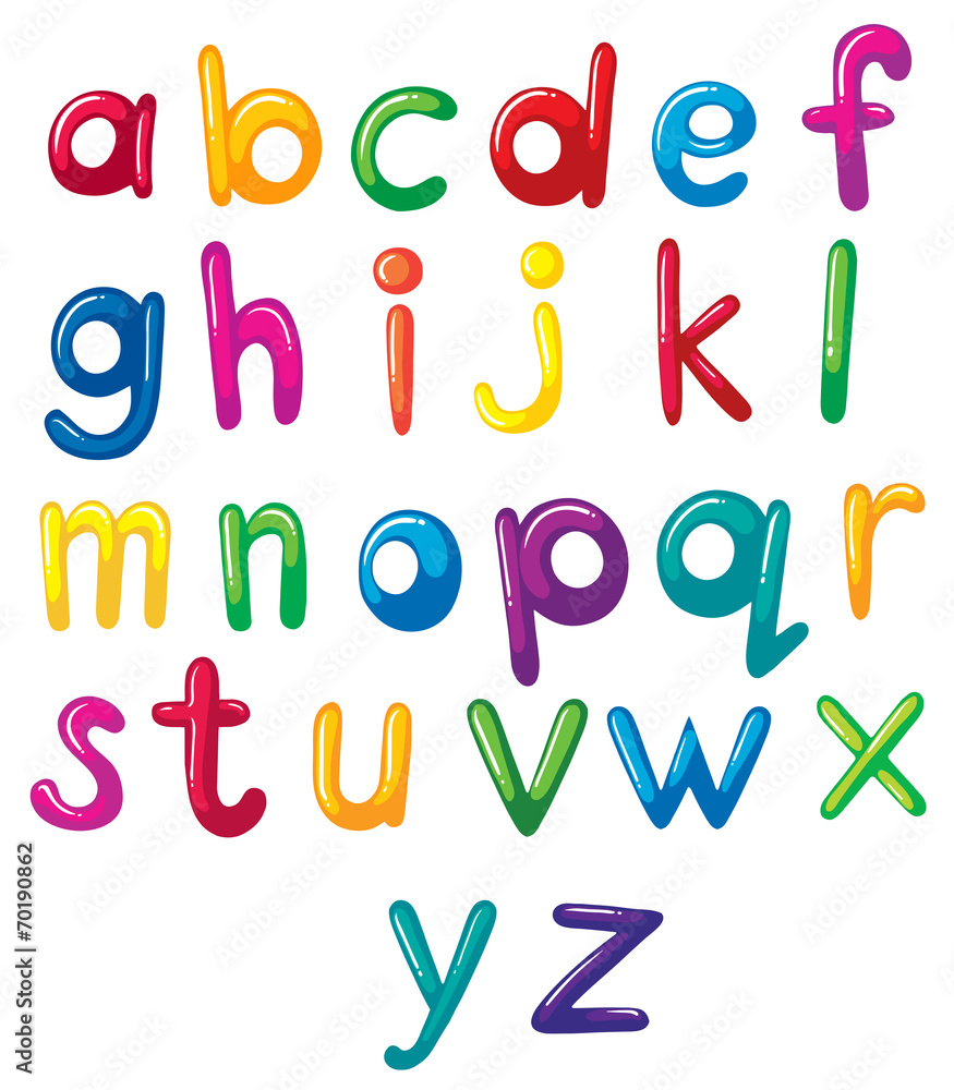 字母表中的小写字母